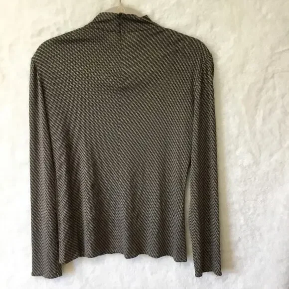 Unite! Olive Green Pattern Long Sleeve Top - Picture 8 of 13